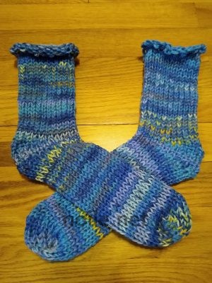 A Pair of Socks on the Addi Express