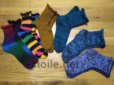 A Pair of Socks on the Addi Express